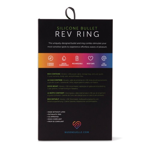 Anillo Vibrador Nu Sensuelle Rev