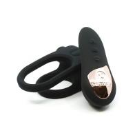 Anillo Estimulador Negro con Control Remoto Nu Sensuelle