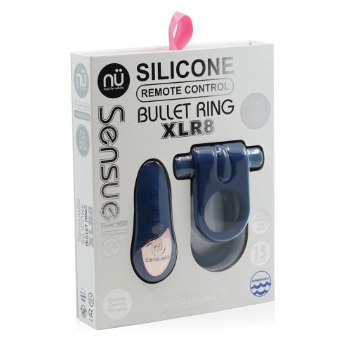 Nu Sensuelle Remote Control XLR8 Bullet Ring Navy