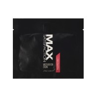 Crema de Masturbación Max Satisfaction Foil 6 ml Paquete de 24