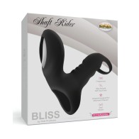 Anillo Vibrador Bliss Shaft Rider para Placer Máximo en Pareja