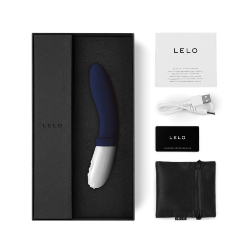 LELO Billy 2 - Masajeador Prostático de Lujo Azul Profundo