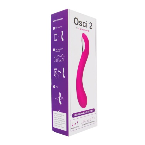 Lovense Osci 2 Oscillating Vibrator Pink