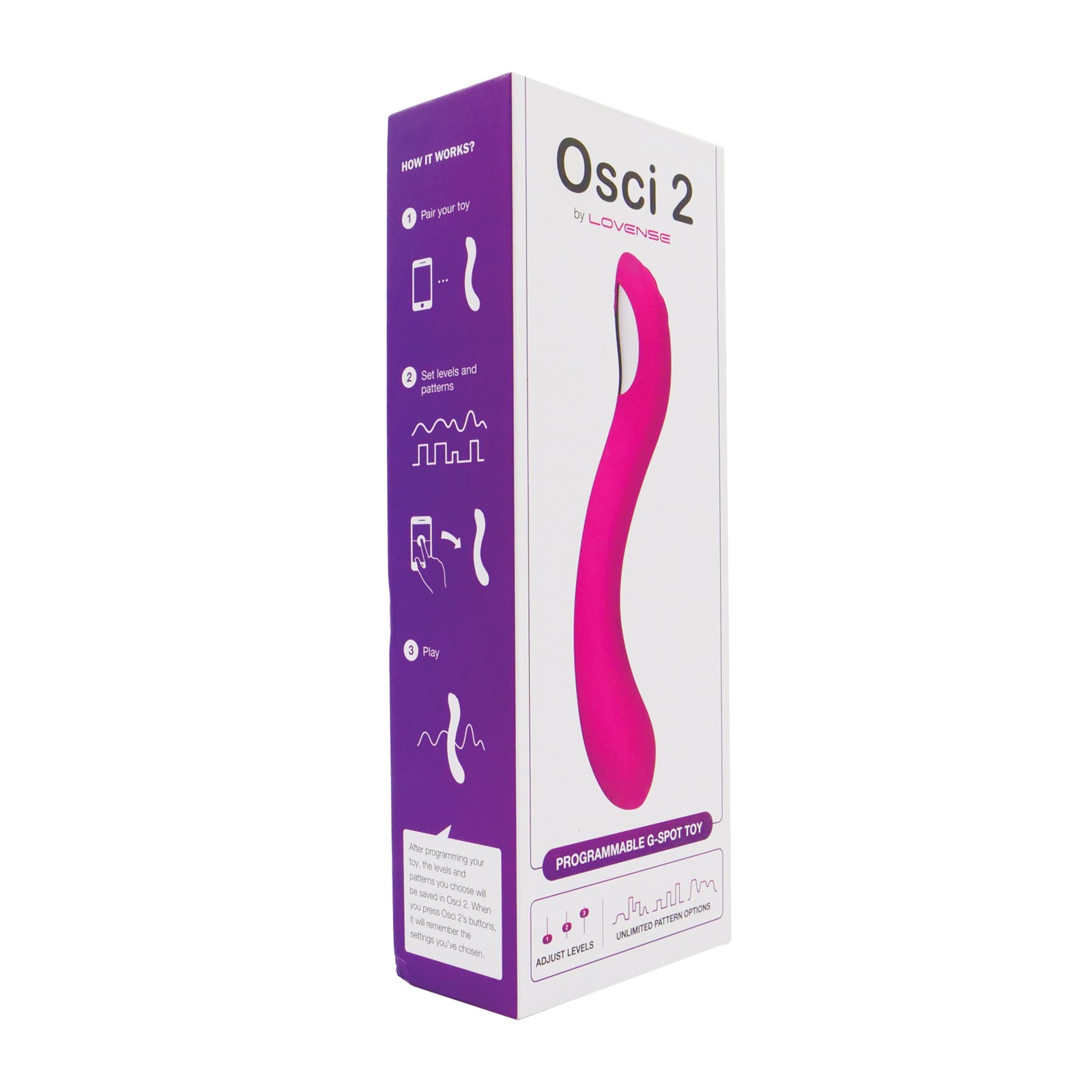 Lovense Osci 2 Oscillating Vibrator Pink