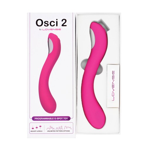 Lovense Osci 2 Oscillating Vibrator Pink