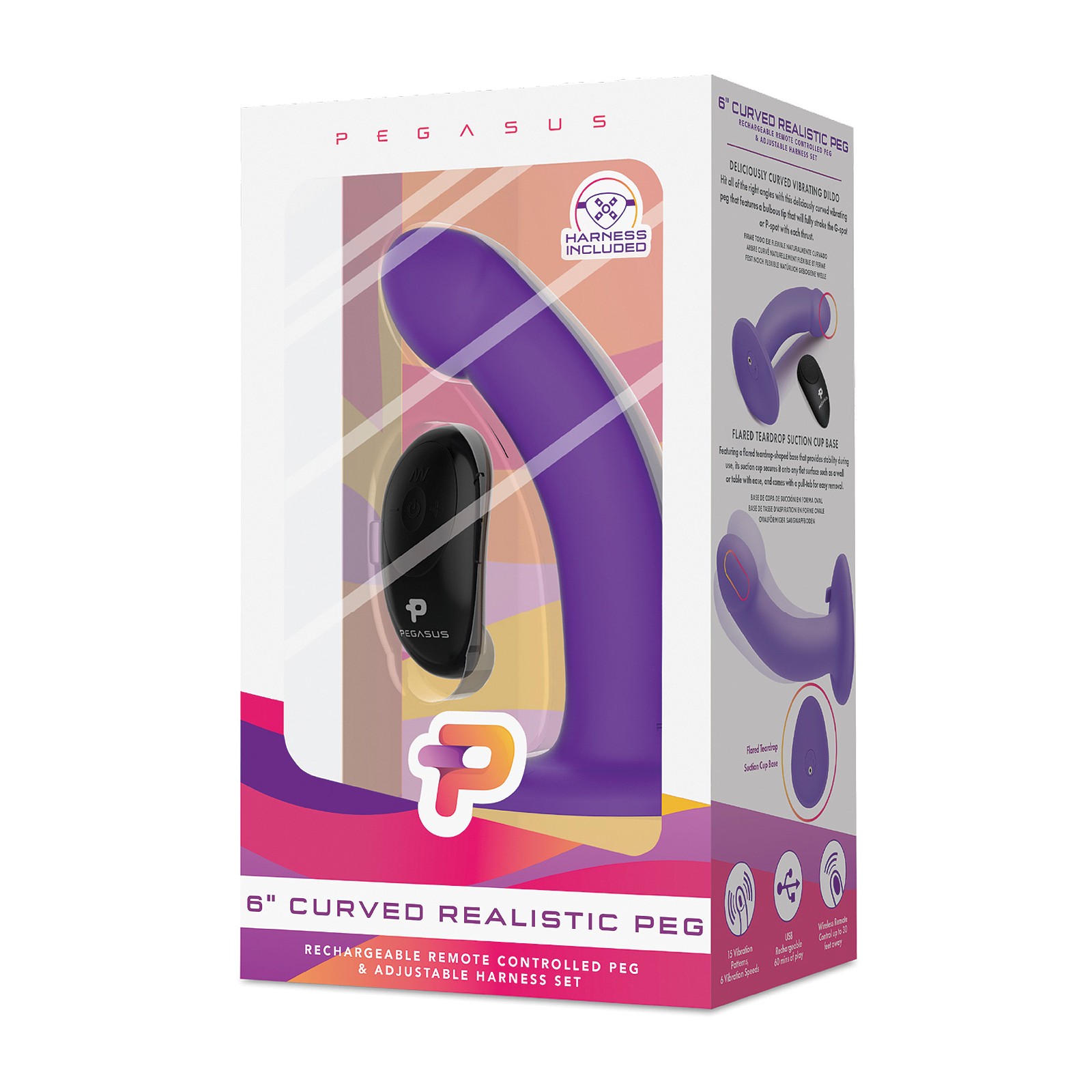 Pegasus 6" Rechargeable Curved Peg