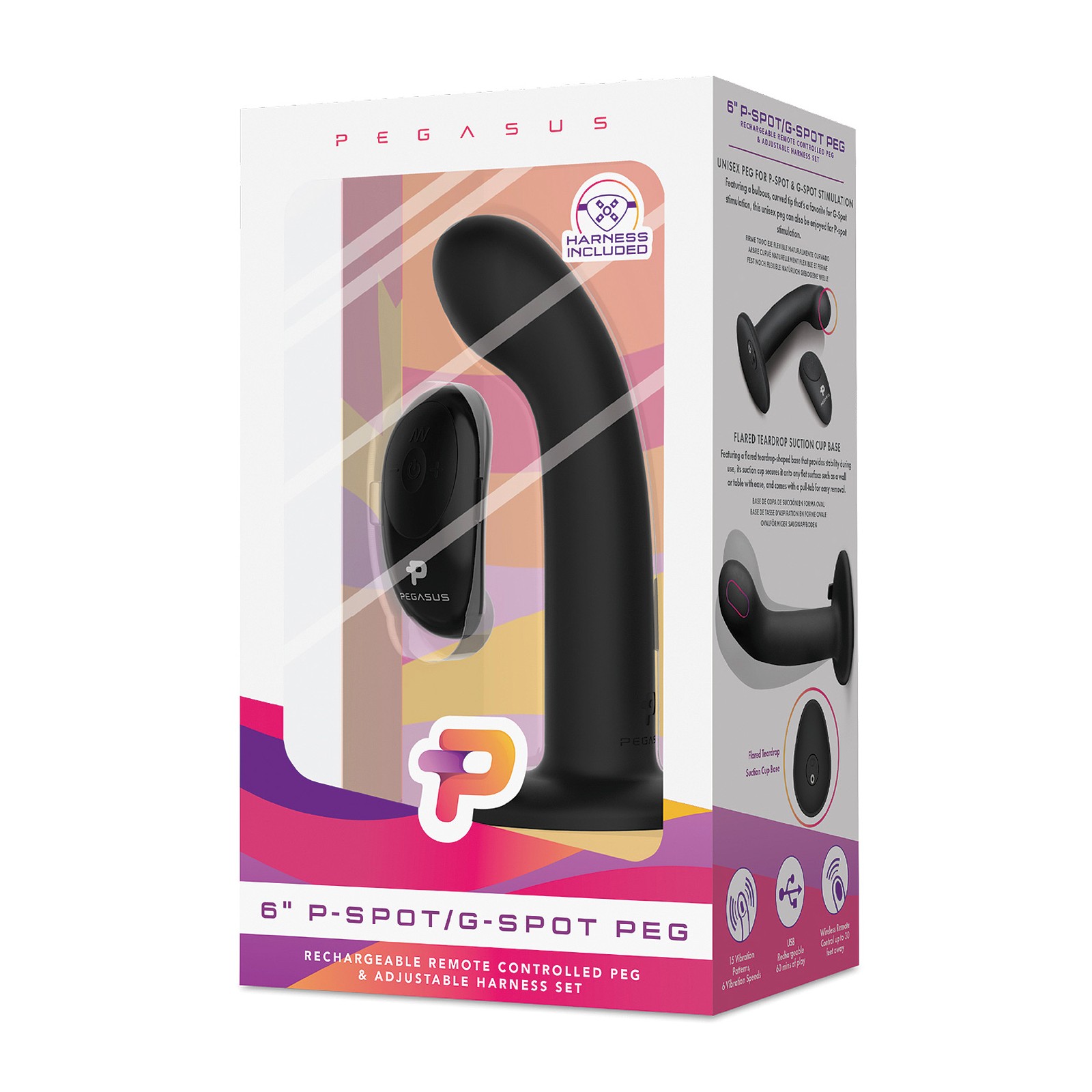 Vibrador Recargable Pegasus