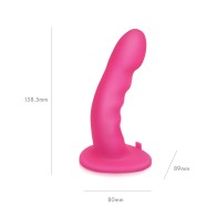 Pegasus 6 Pulgadas Vibrador Ripple Recargable Rosa