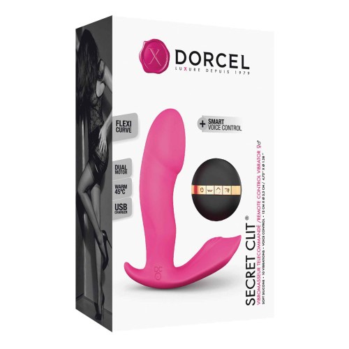 Dorcel Secret Clit Dual Stimulator Pink