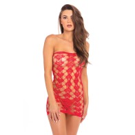 Queen of Hearts Tube Dress by Rene Rofe