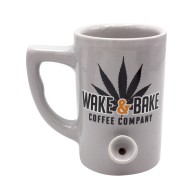 Taza Wake & Bake 10 oz Gris