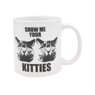 Taza Attitude Show Me Your Kitties 22 oz