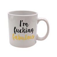 Taza de Actitud Estoy Fabulas - Utensilios Divertidos