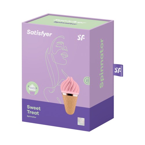 Satisfyer Sweet Treat - Rosa/Marrón - Placer Clitoriano Definitivo