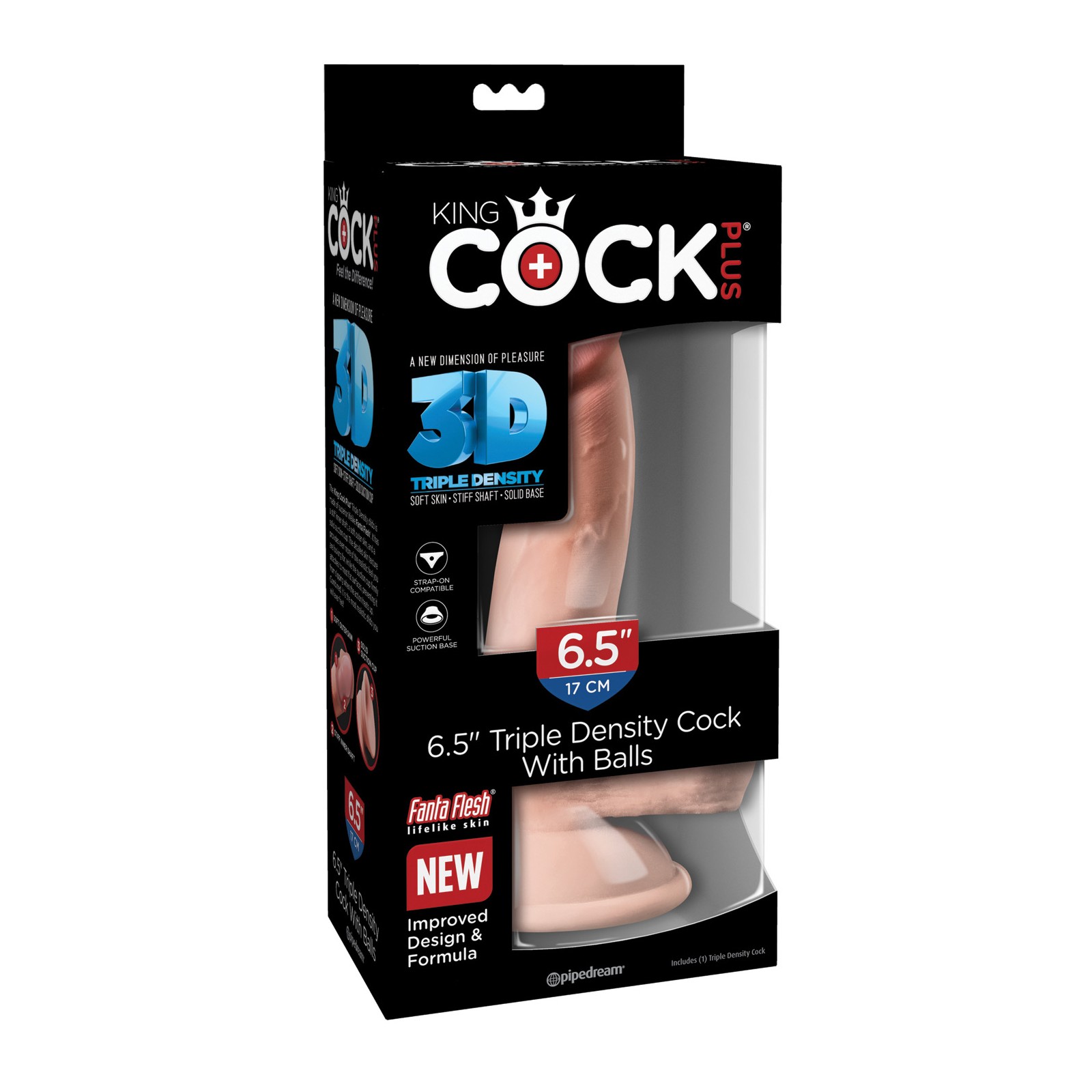 Dildo King Cock Plus 6.5 Triple Densidad