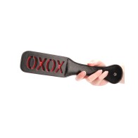 Shots Ouch XOXO Paddle Black