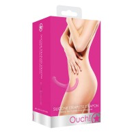 Shots Ouch Dildo Strapless de Silicona - Rosa