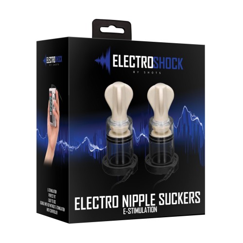 Electroshock Nipple Suckers for Enhanced Stimulation