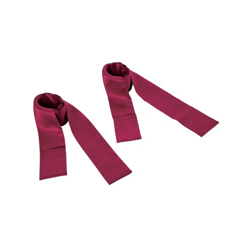 Sex & Mischief Enchanted Sash Restraints - Burgundy