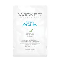 Lubricante a Base de Agua Wicked Sensual Care Simply Aqua