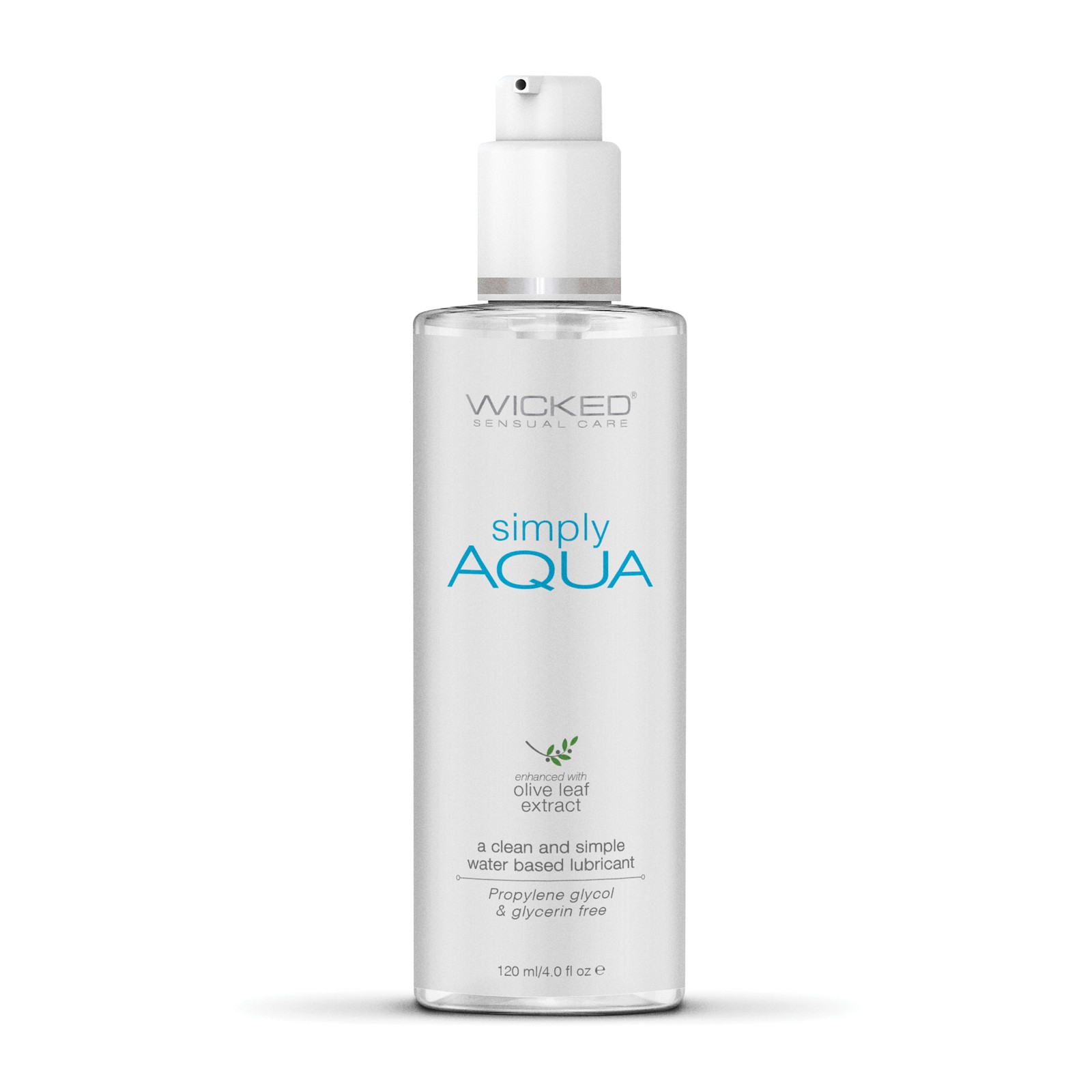 Wicked Simply Aqua Water Based Lubricant 4 oz