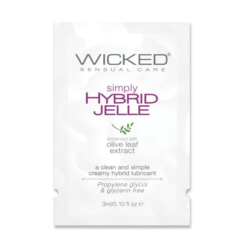 Lubricante Wicked Simply Hybrid Jelle