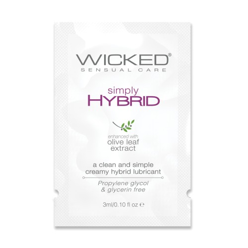 Wicked Sensual Care Simply Hybrid Lubricant - Clean Pleasure