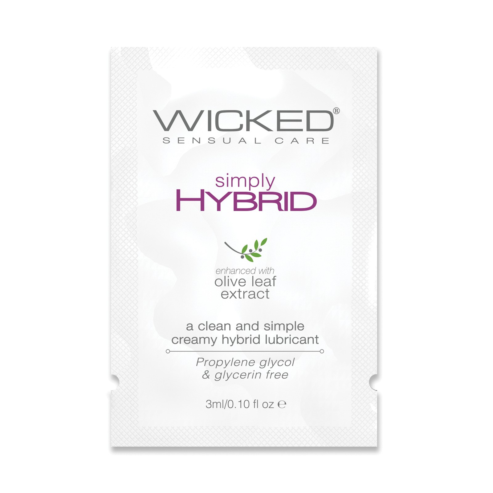 Wicked Sensual Care Simply Hybrid Lubricant - Clean Pleasure