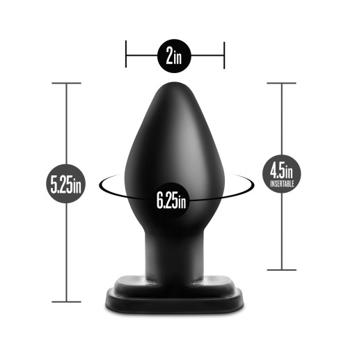 Blush Anal Adventures XL Plug Black for New Sensations