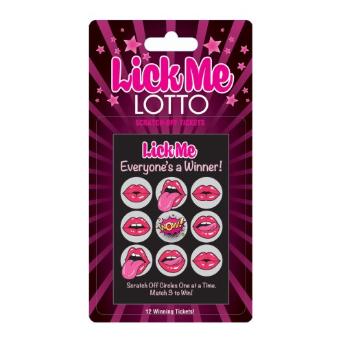 Juego Lotería Lick Me para Parejas para Dar Picante a Tus Noches