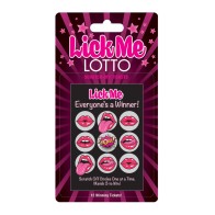 Lick Me Lotto Game for Couples to Spice Up Your Nights