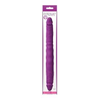 Purple Double Pleasures Dildo for Enhanced Fun