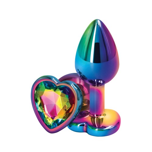 Rear Assets Multicolor Heart Small Rainbow | Playful Anal Toy