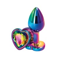 Rear Assets Multicolor Heart Small Rainbow | Playful Anal Toy