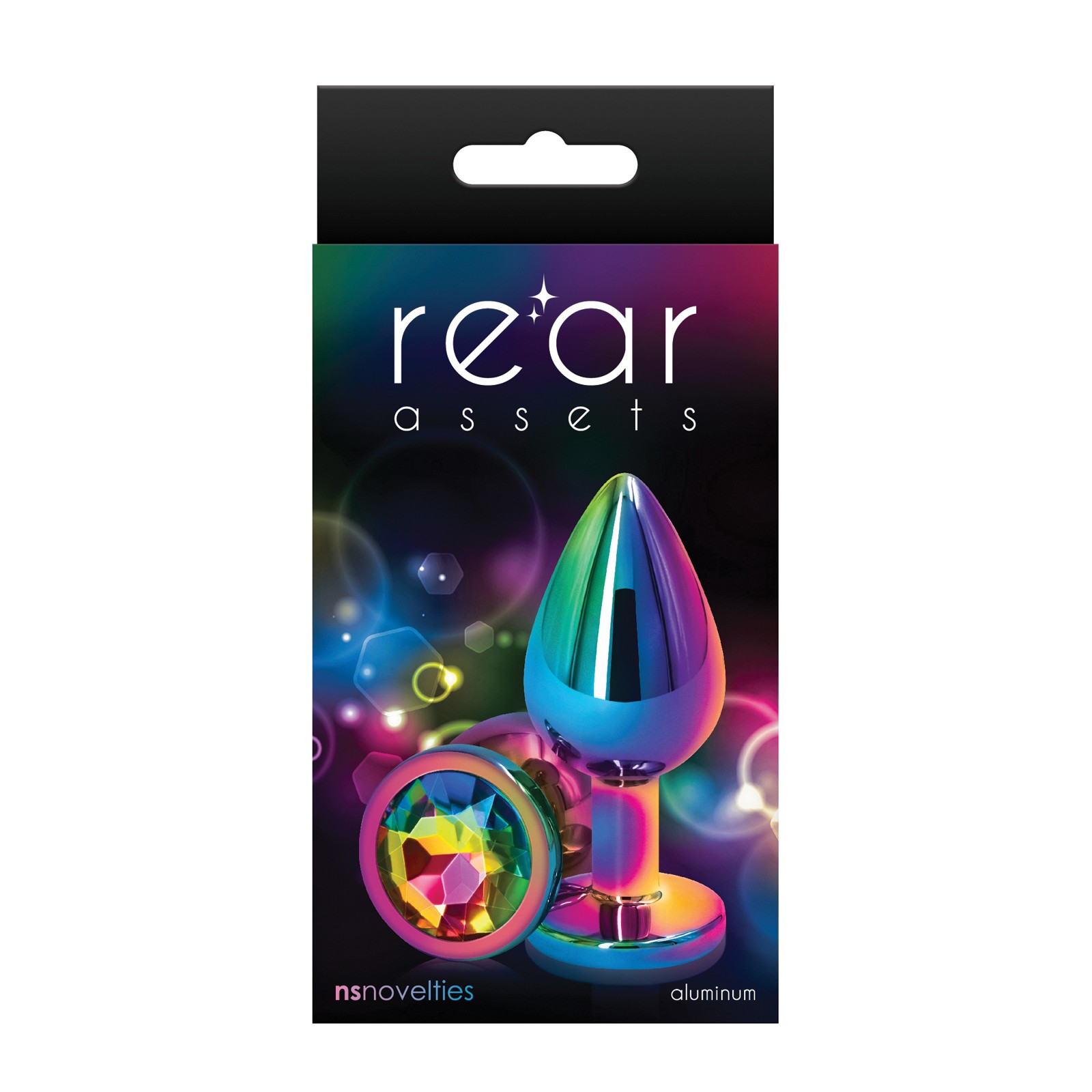 Rear Assets Multicolor Anal Toys - Rainbow