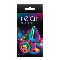 Rear Assets Multicolor Anal Toys - Rainbow