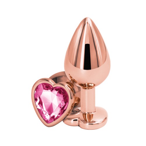 Rear Assets Rose Gold Heart - Medium