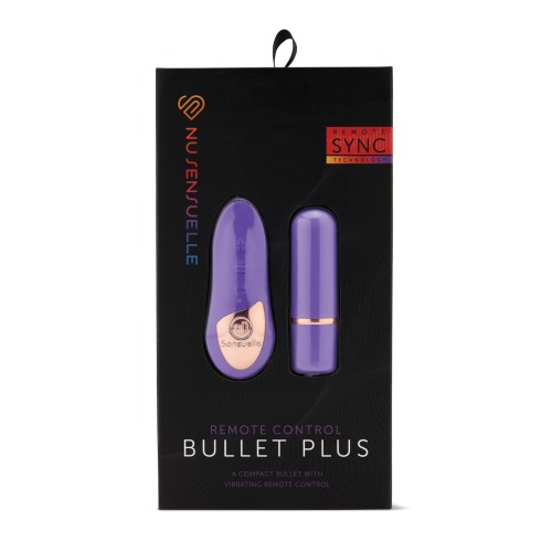 Nu Sensuelle Remote Control Bullet Plus Ultra Violet