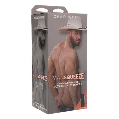 Man Squeeze ULTRASKYN Ass Stroker Chad White