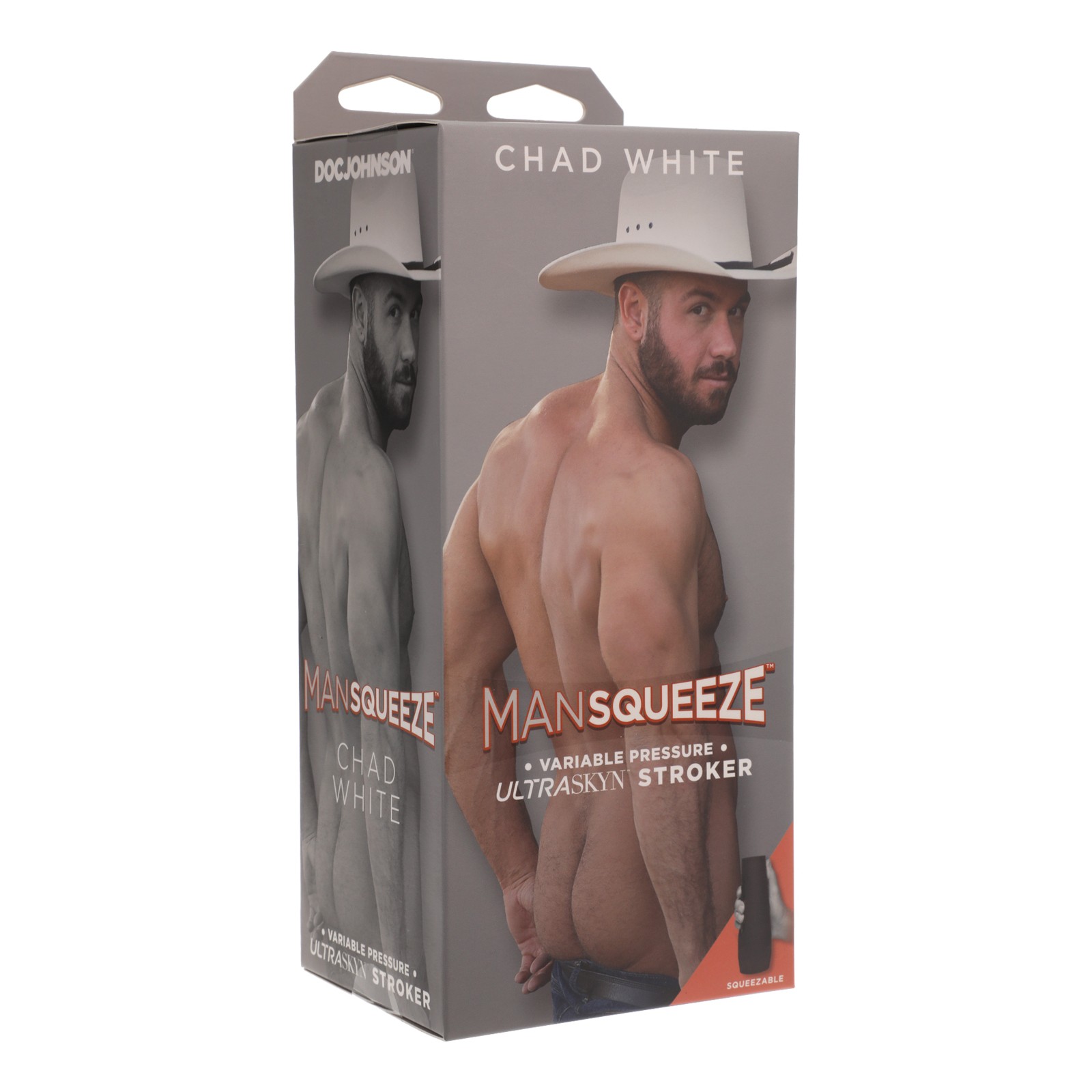 Man Squeeze ULTRASKYN Ass Stroker Chad White