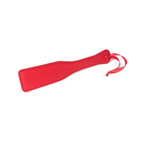 Spartacus PU Paddle with Plush Reverse - Red