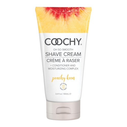 COOCHY Peachy Keen Shave Cream 3.4 oz