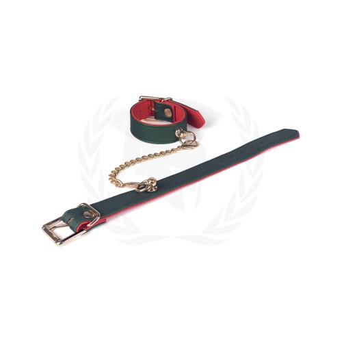 Beginners Wrist Restraints in Green/Red