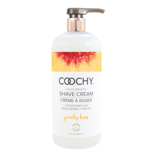 COOCHY Rash Free Shave Cream 32 oz Peachy Keen