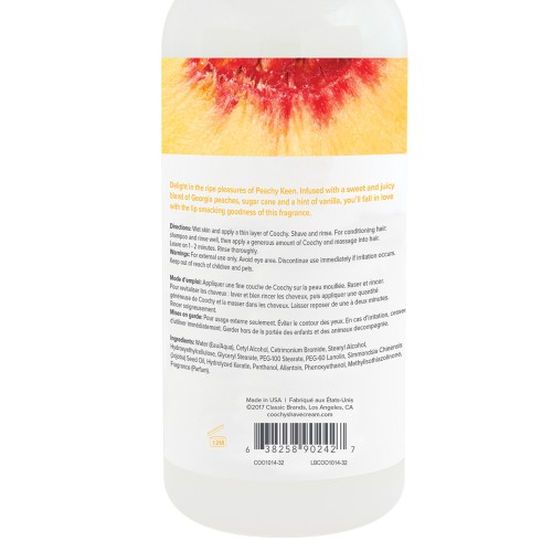 COOCHY Rash Free Shave Cream 32 oz Peachy Keen