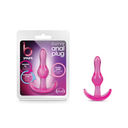 Plug Anal Curvo B Yours para Principiantes