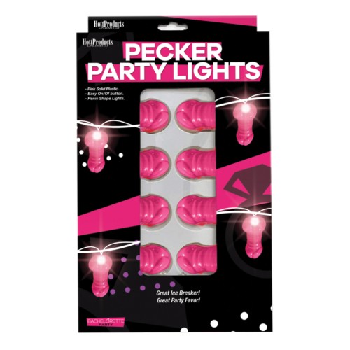 Light Up Pecker String Party Lights