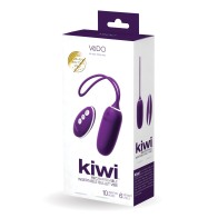 VeDO KIWI Bala Recargable Insertable - Púrpura Profundo