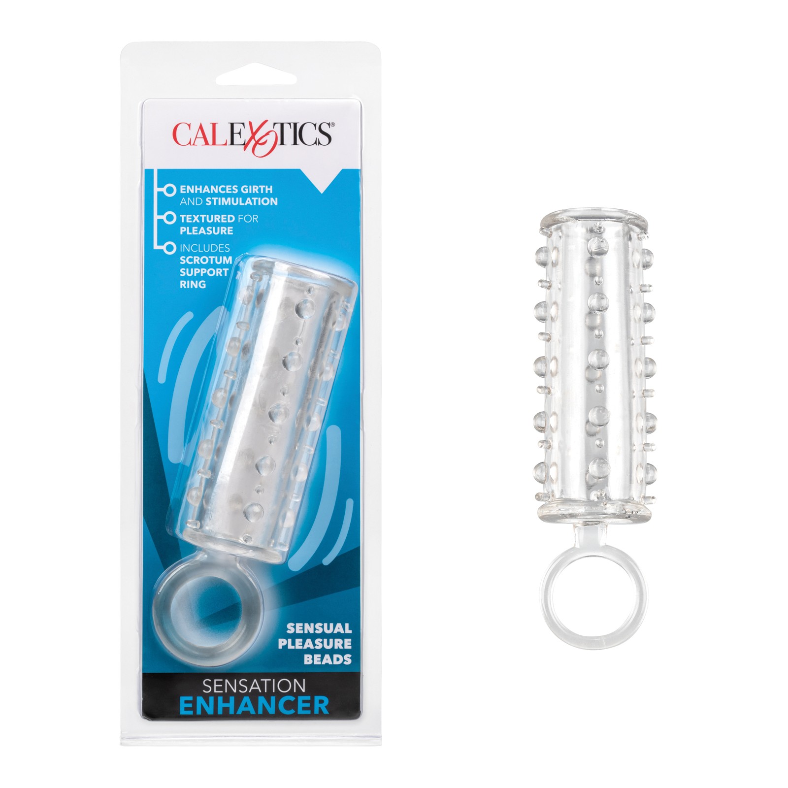 Sensation Enhancer Clear Extension Sleeve