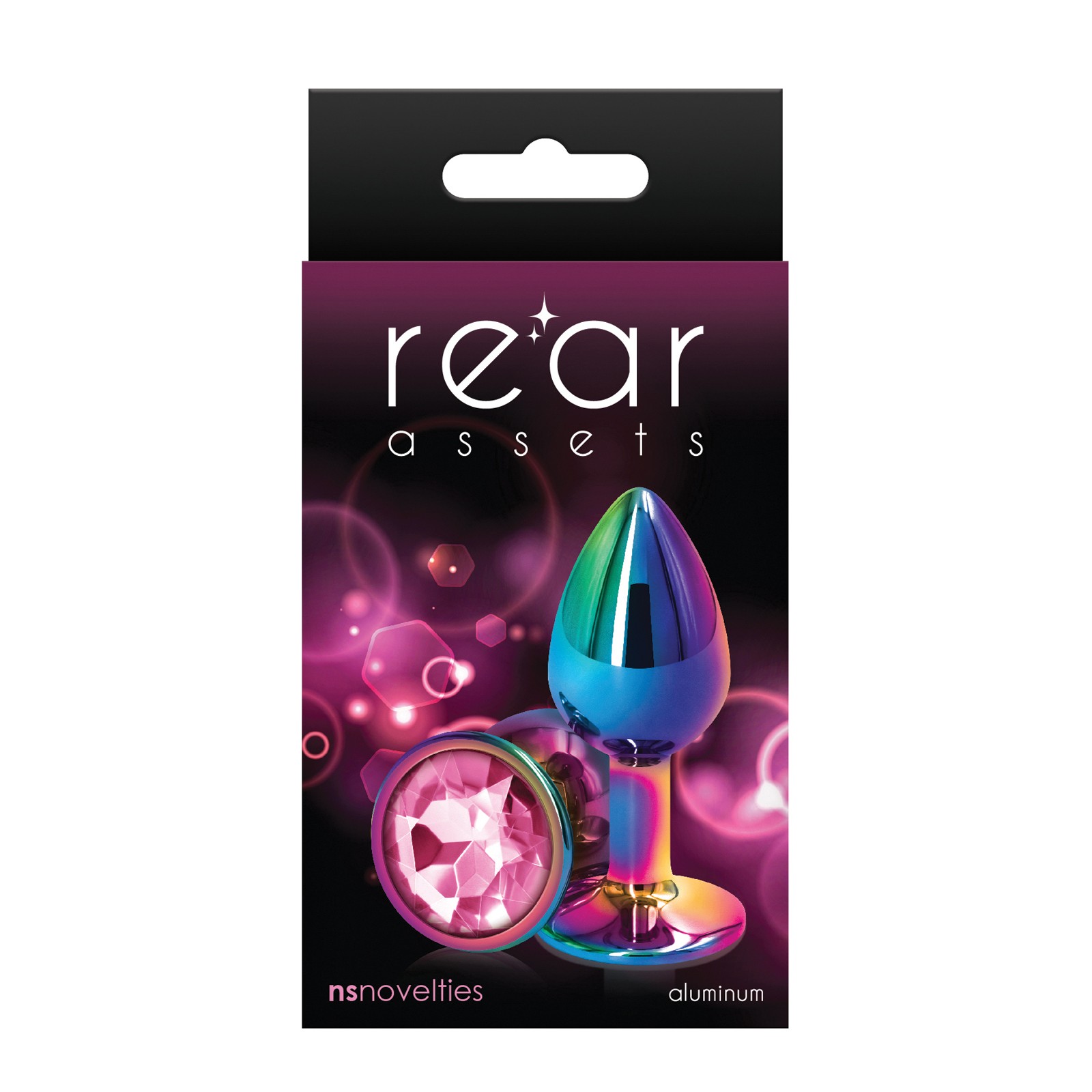 Rear Assets Multicolor Anal Toys - Pink